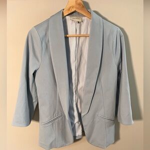 Skies Are Blue Soft Blue Women's Blazer